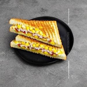 Cheese corn sandwich