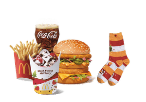 Merry Meal Veg Maharaja Mac