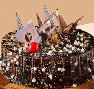 Choco Marble Crunch Cake(1 Pound)