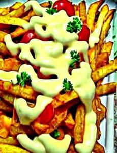 Veg Cheese Fries