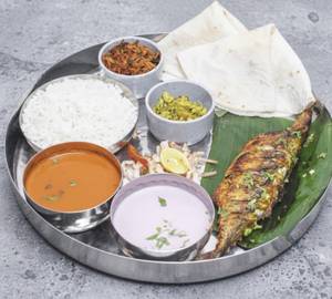 Bangda fry thali