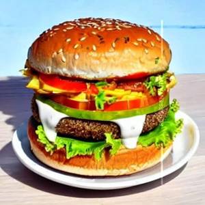 Zesty Veg Burger