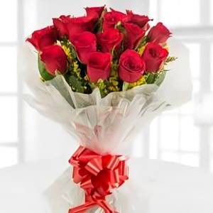 15 RED ROSE BOUQUET