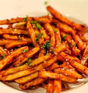 French Fries With Hot Garlic