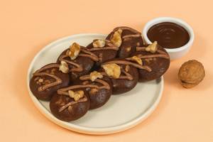 Walnut Brownie Mini Pancakes [8 Pieces]