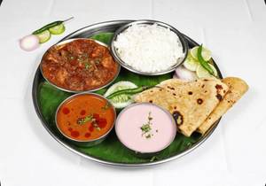 Chicken thali