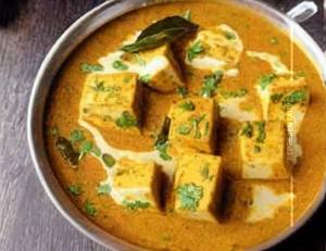 Shahi paneer (white gravy)