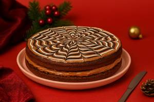 Death By Chocolate Waffle Cake [Double Layer]