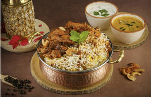 Nawabi Pepper Chicken Biryani