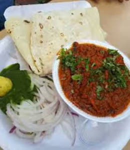 Chicken Kosha With Rumali Roti