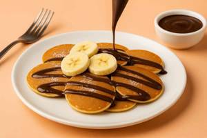 Banana Chocolate Mini Pancakes [8 Pieces]