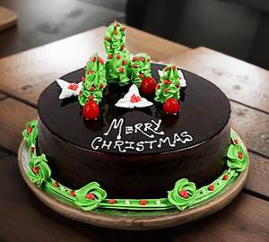 Chocolate Christmas Cake
