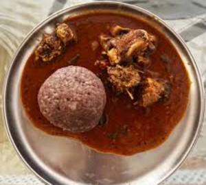 Ragi Mudda Mutton Curry