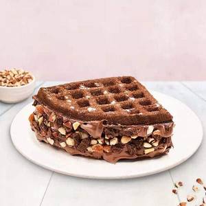 Almond Brownie Waffle