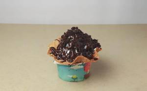 Chewy Choco Brownie Fudge Gelato Sundae