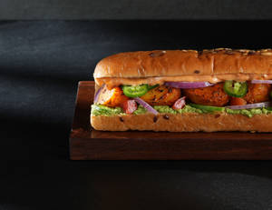 Spicy Aloo Sub-Sandwich
