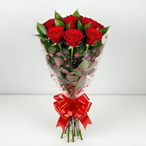 10 RED ROSE BOUQUET