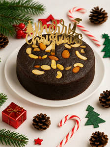 Merry Christmas Plum Cake (350 Gm)