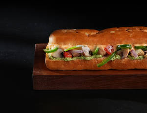 Spicy Mushroom Sub-Sandwich