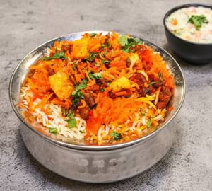 Prawns biryani