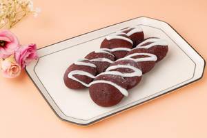 Red Velvet Cream Cheese Mini Pancakes [8 Pieces]