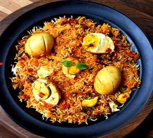 Egg biryani