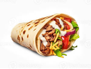 Special Chicken Shawarma Roll