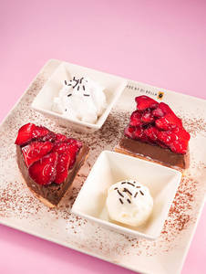 Fresh Strawberry Nutella Waffle