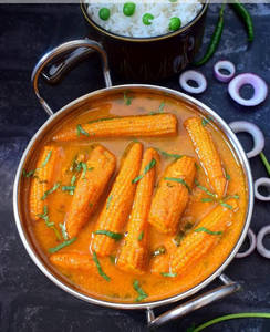 Baby Corn Masala