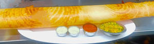 Paper Masala Dosa (in Olive Oil)