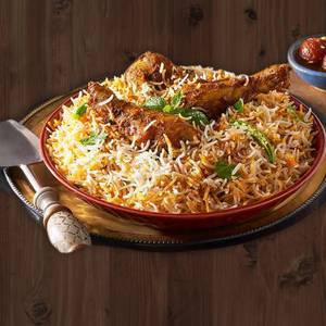 Mini Hyderabadii Chicken Dum Biryani
