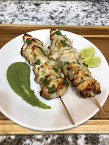 Chicken Gongura Kebab