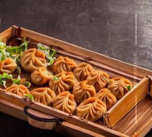Chicken cheese fried momos