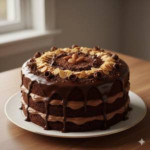 Chocolate Almond Cake