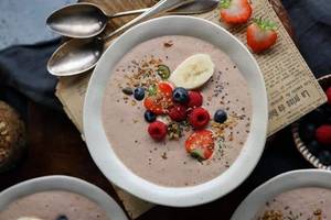Peanut Butter Banana Smoothie Bowl