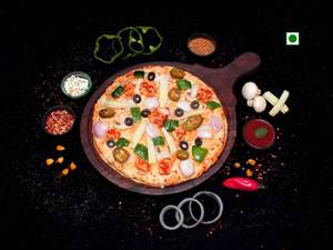 Kadhai Paneer Pizza