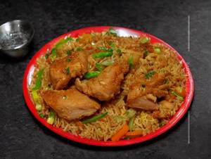 Chicken Singapore Rice