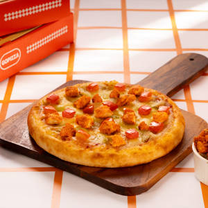 Creamy Chicken Pizza