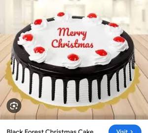 Black Forest Christmas Cake