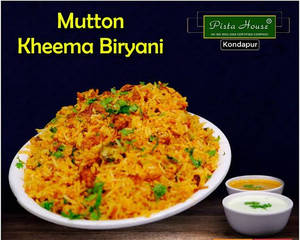 Zafrani Kheema Biryani [ Serves 2 ]