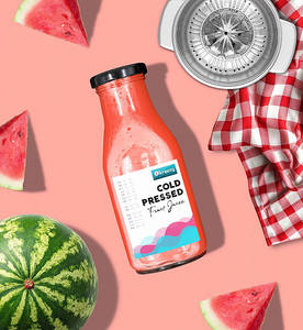 Watermelon Cold Pressed Fruit Juice