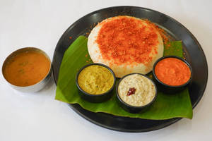 Ghee Garlic Podi Thatte Idli