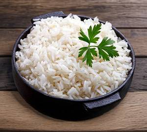 Plain rice