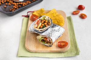 Chatpata Chana Wrap