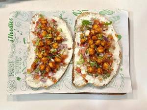 Chatpata Channa Toaast
