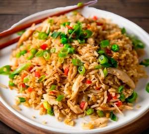 Chicken hong kong rice