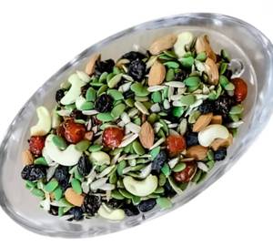 Dry Fruit With Seeds And Berries Mixture