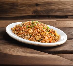 Chicken garlic rice