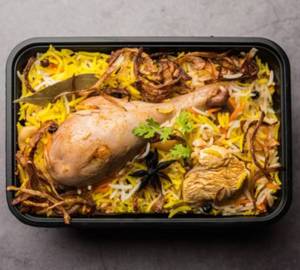 Chicken leg biryani