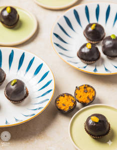 Chocolate Motichoor Ladoo